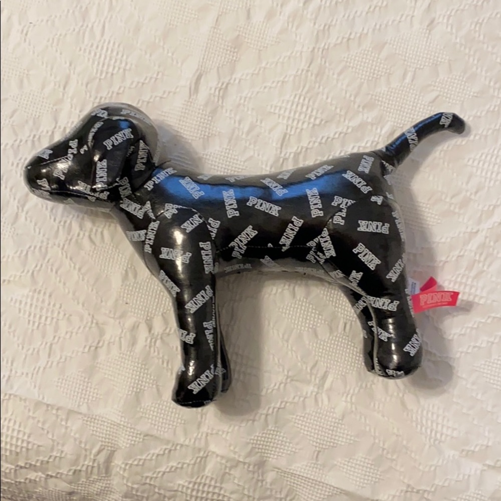 PINK lettering large dog